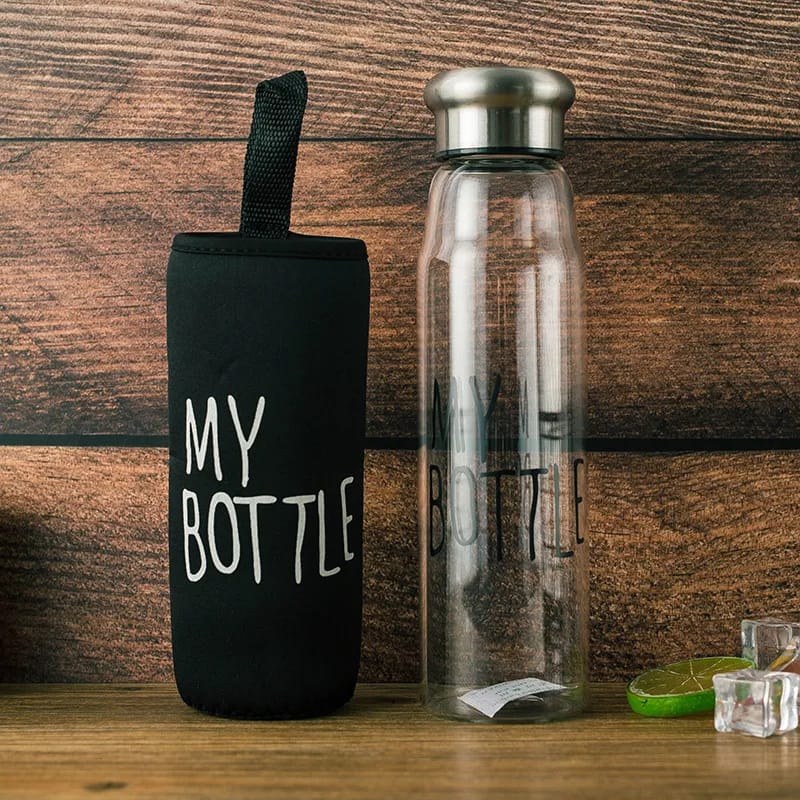 My bottle Glass water Bottle - Bottle and beyond