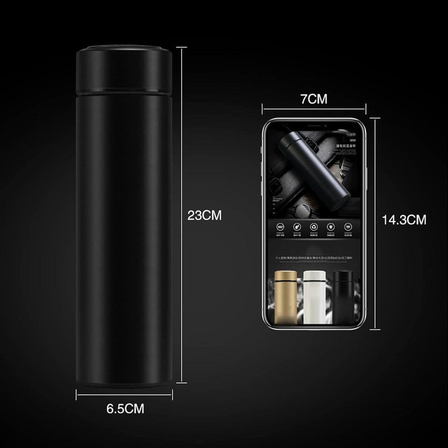 Stainless Steel Small Insulated Water Bottle - Bottle and beyond