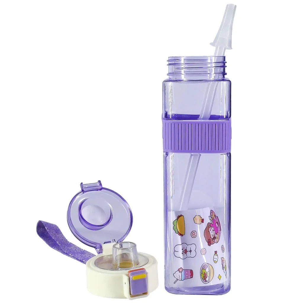 XIKEXI Transparent Square water bottle - Bottle and beyond