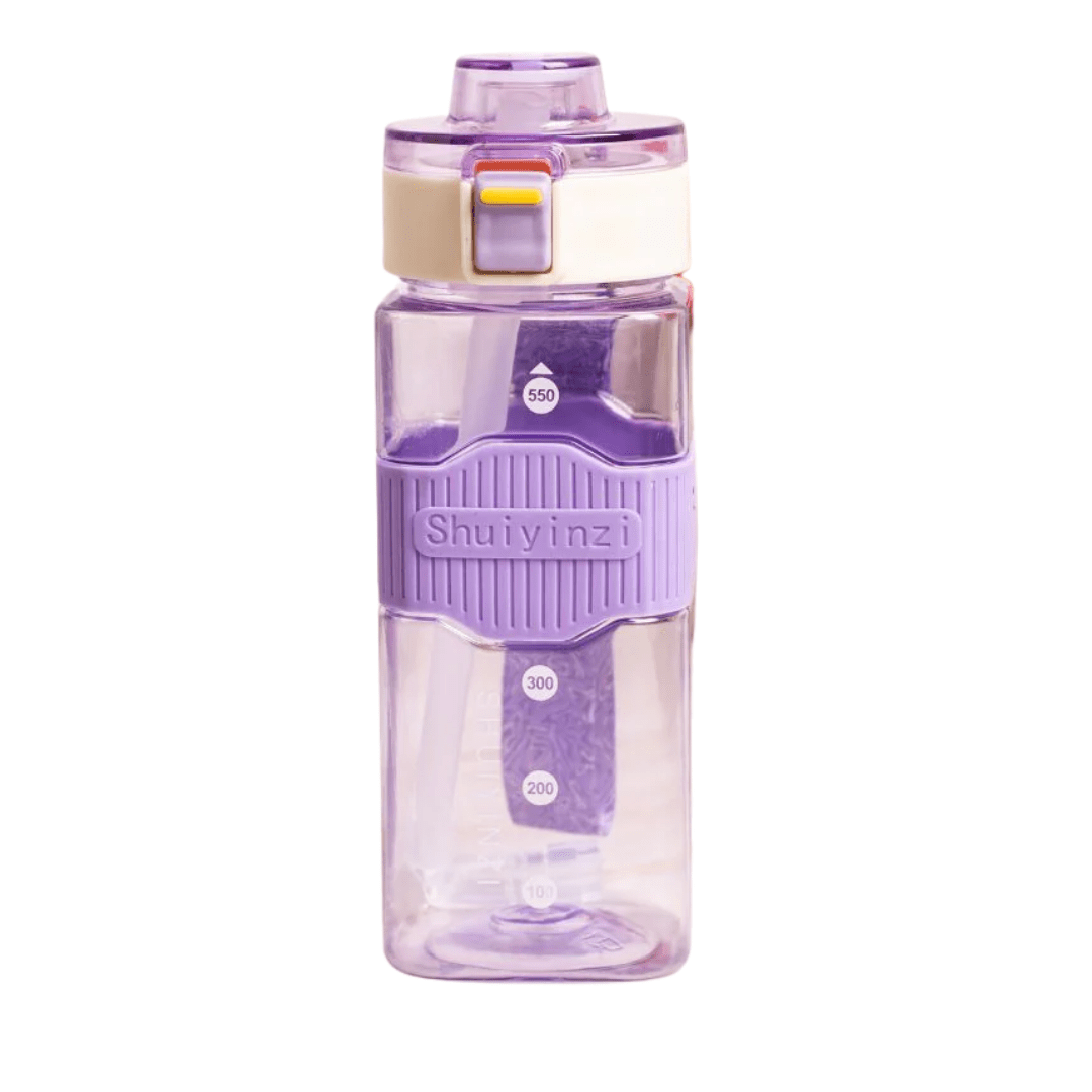 XIKEXI Transparent Square water bottle - Bottle and beyond