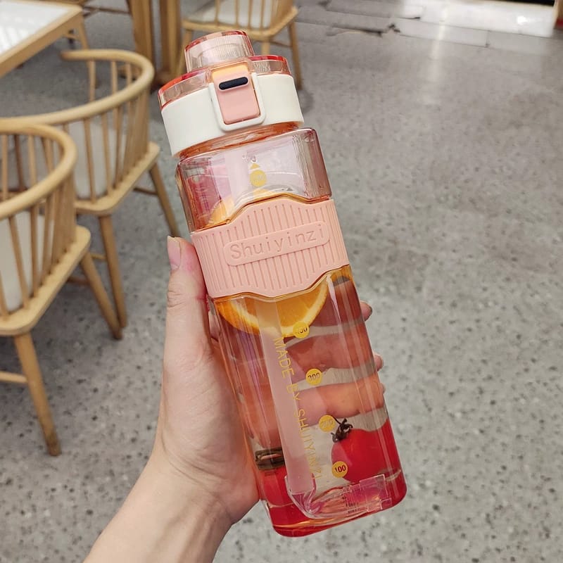 XIKEXI Transparent Square water bottle - Bottle and beyond