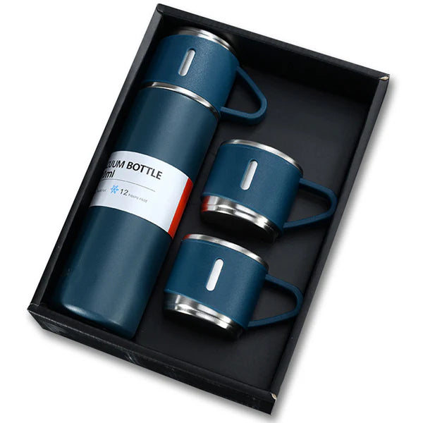 3 in 1 Vaccum Flask Thermos Water bottle