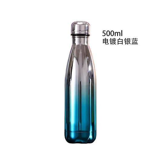 Shiny Rainbow Gradient Stainless steel bottle - Bottle and beyond